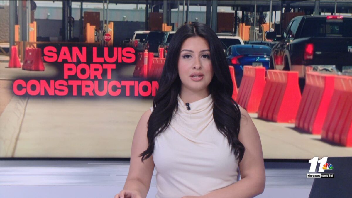 San Luis l Port of Entry construction could mean longer wait times