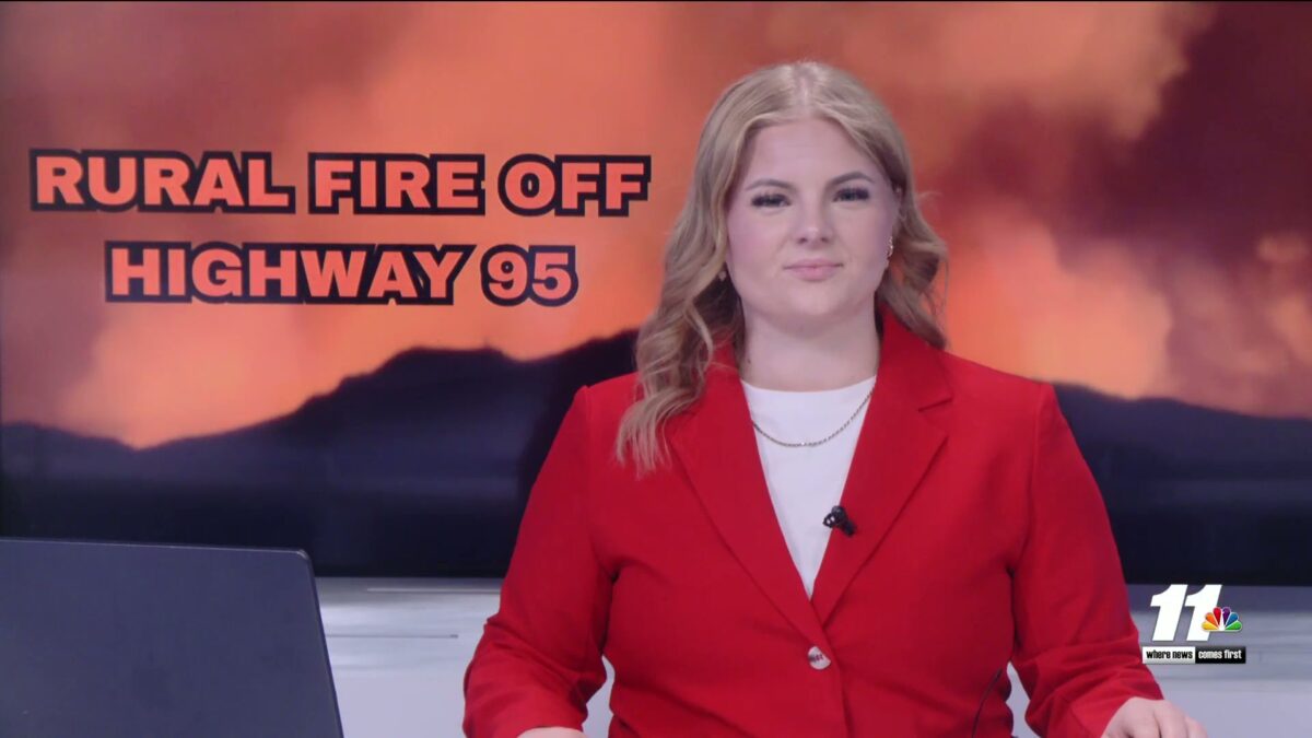 Huge fire breaks out near Grove 95 on East Madonna Road