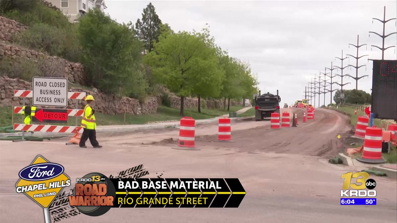 Rio Grande Street repaving delayed by unexpected base issues