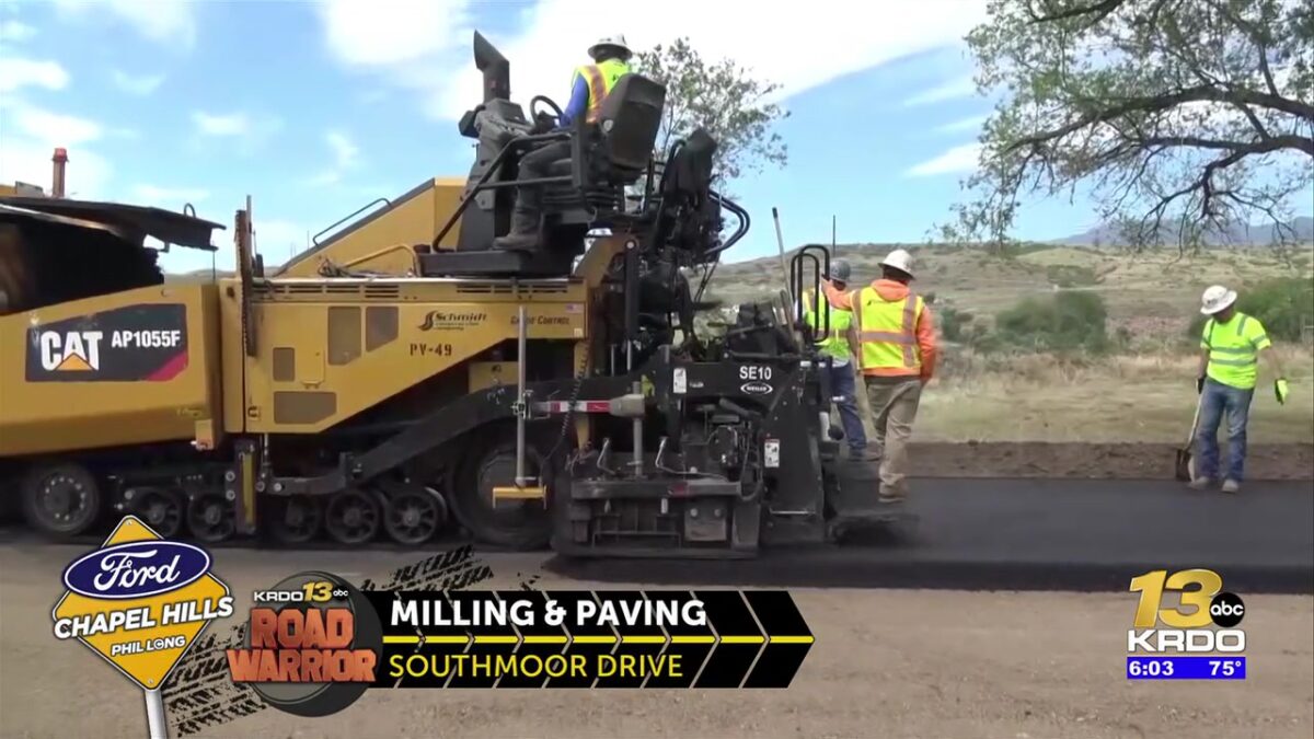Repaving of Southmoor Drive in Fountain nearly complete; six-year closure to end soon