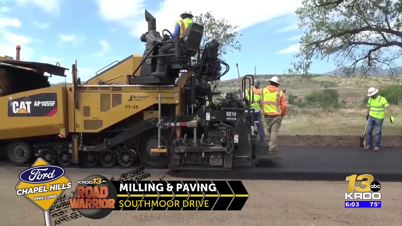 Repaving of Southmoor Drive in Fountain nearly complete; six-year closure to end soon