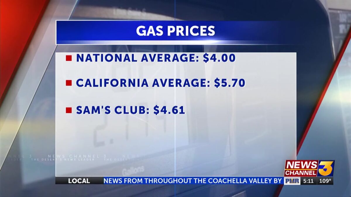 Riverside County gas prices drop for 25th time in 26 Days