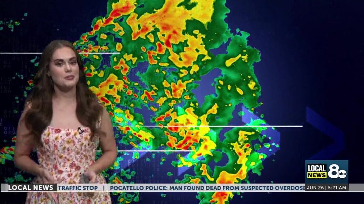 Friday showers and storms heading into wet weekend