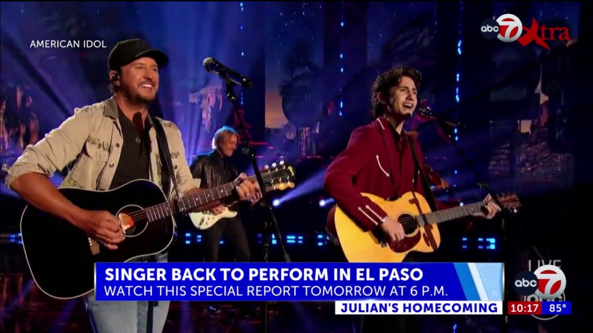 American Idol Finalist Julian Kalel Returns Home to El Paso for Special Thank-You Concert