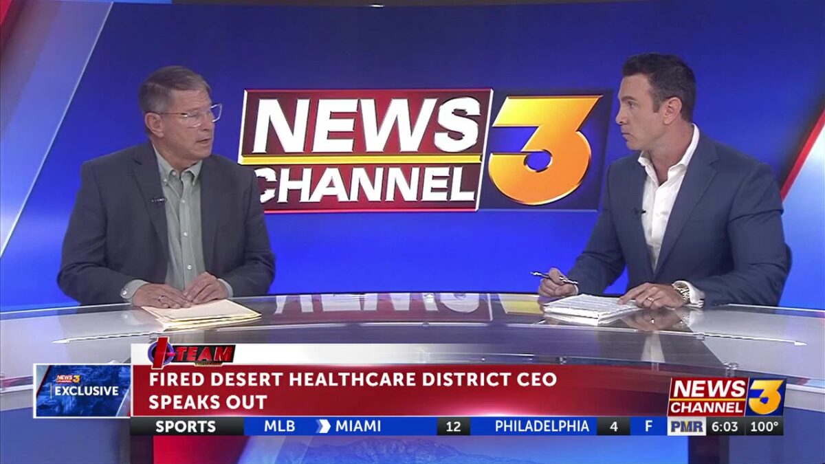 Exclusive: Fired Desert Healthcare District CEO Chris Christensen speaks out