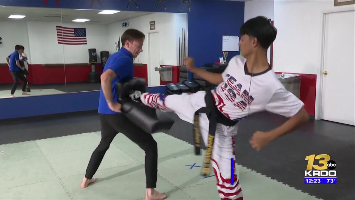 Local teenager quickly climbing international karate ranks