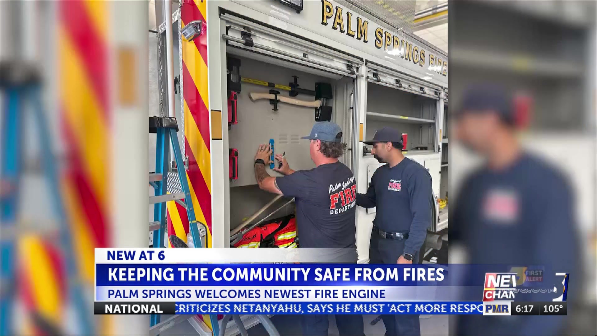 Palm Springs Fire reveals new engines ahead of wildfire season
