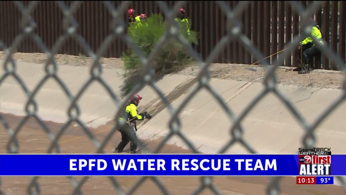 El Paso Fire Water Rescue Team starts training ahead summer season