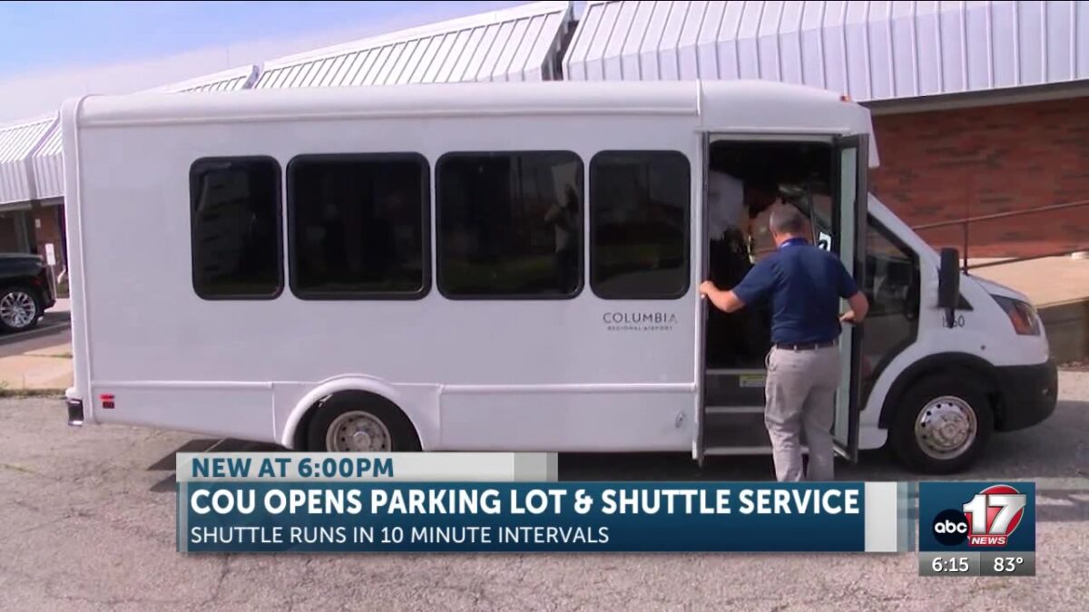 Columbia Regional Airport opens new 700-space parking lot along with shuttle