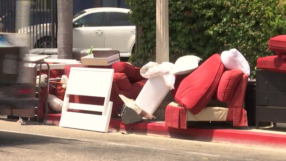 Move Out Weekend in Isla Vista Means Tons of Leftover Trash & Extra Items
