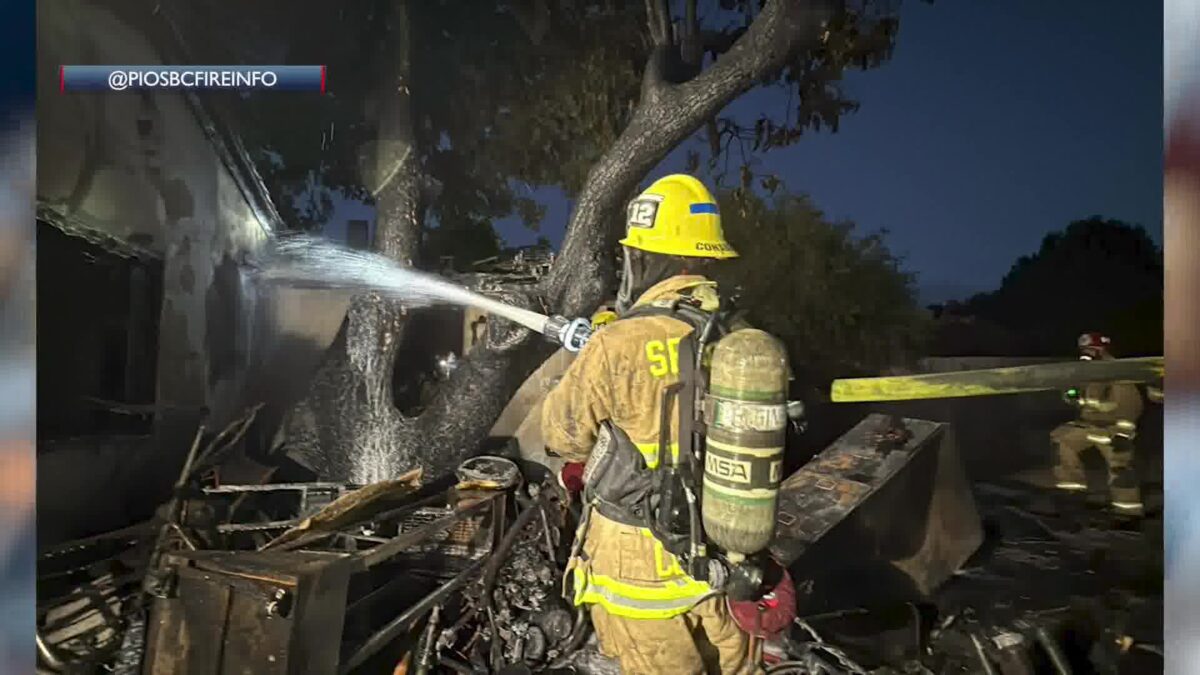 Early Morning Fire Displaces 13 Goleta Residents