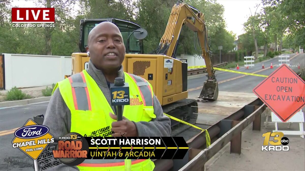 Repairs continue on third day of Uintah Street closure in Colorado Springs