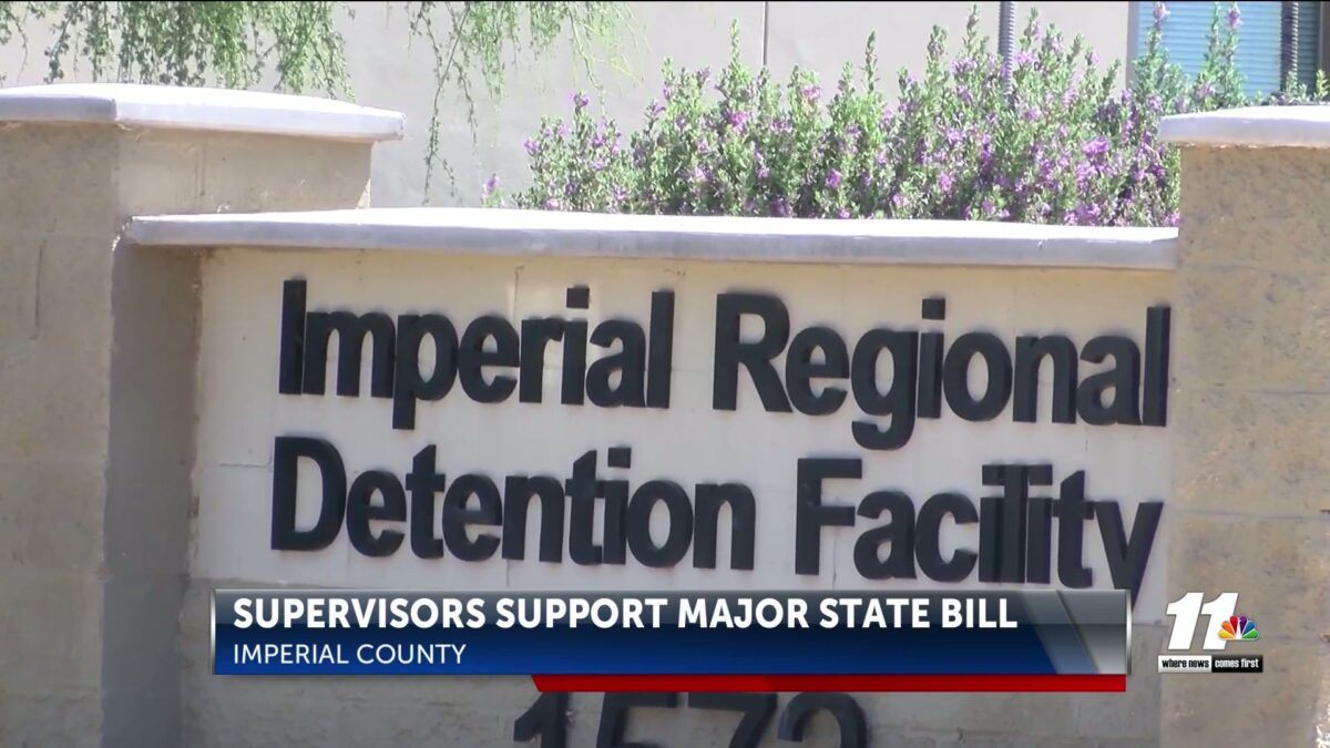Imperial County backs state bill to strip tax exemptions from private detention centers