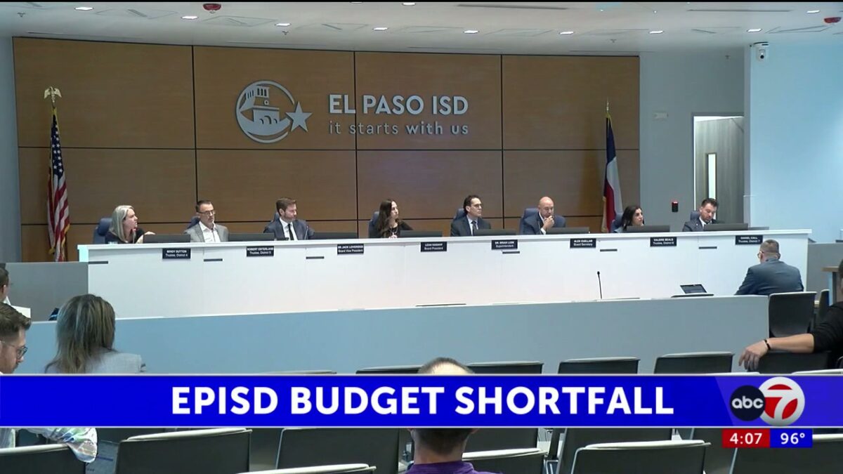El Paso ISD board doesn’t take action on financial exigency vote
