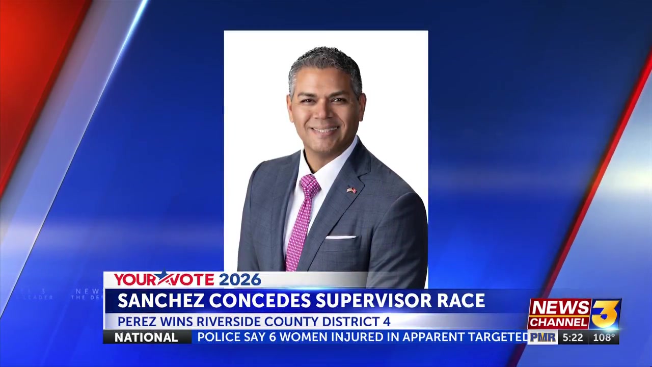 Steve Sanchez concedes Riverside County Fourth Districts Supervisor race