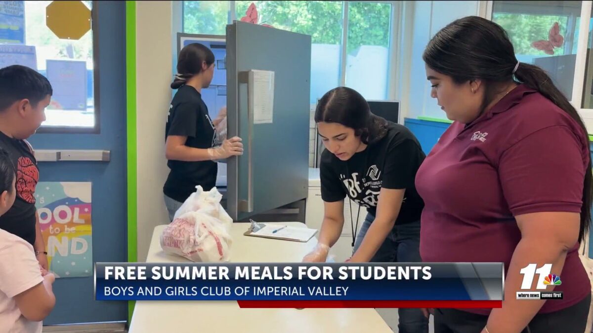 Boys & Girls Clubs of Imperial Valley launches free summer meal program