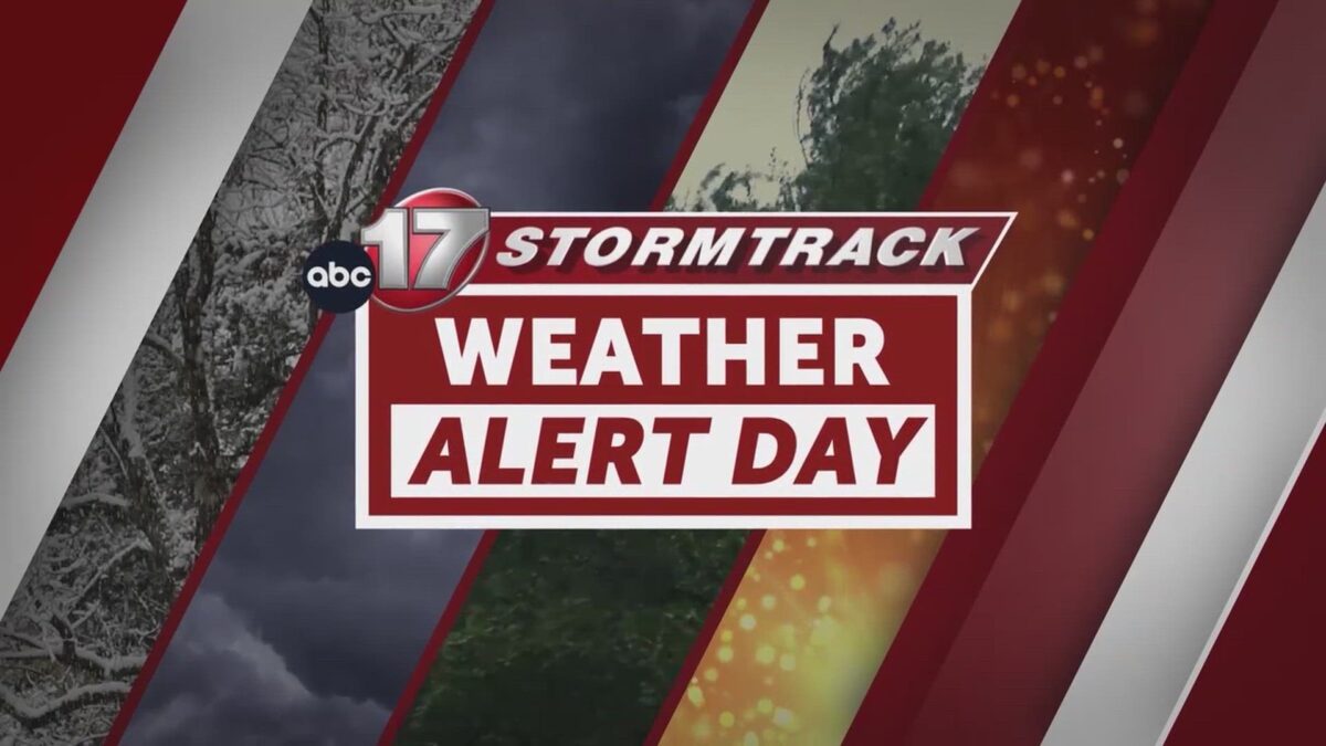 Weather Alert Day: Severe storms possible by Wednesday afternoon