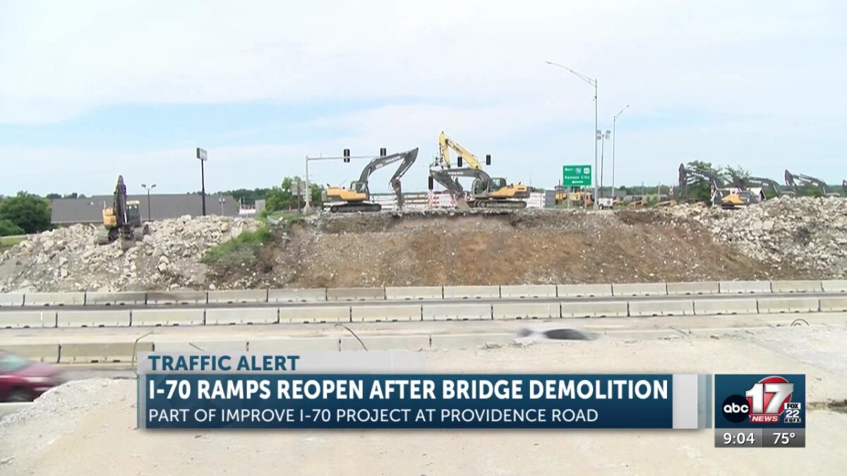 Providence Road Bridge demolition finished