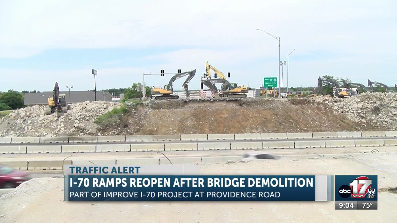 Providence Road Bridge demolition finished