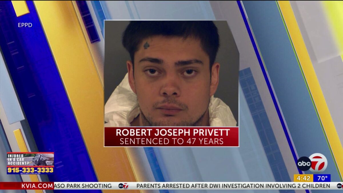 Man sentenced to prison for deadly Northeast El Paso park shooting