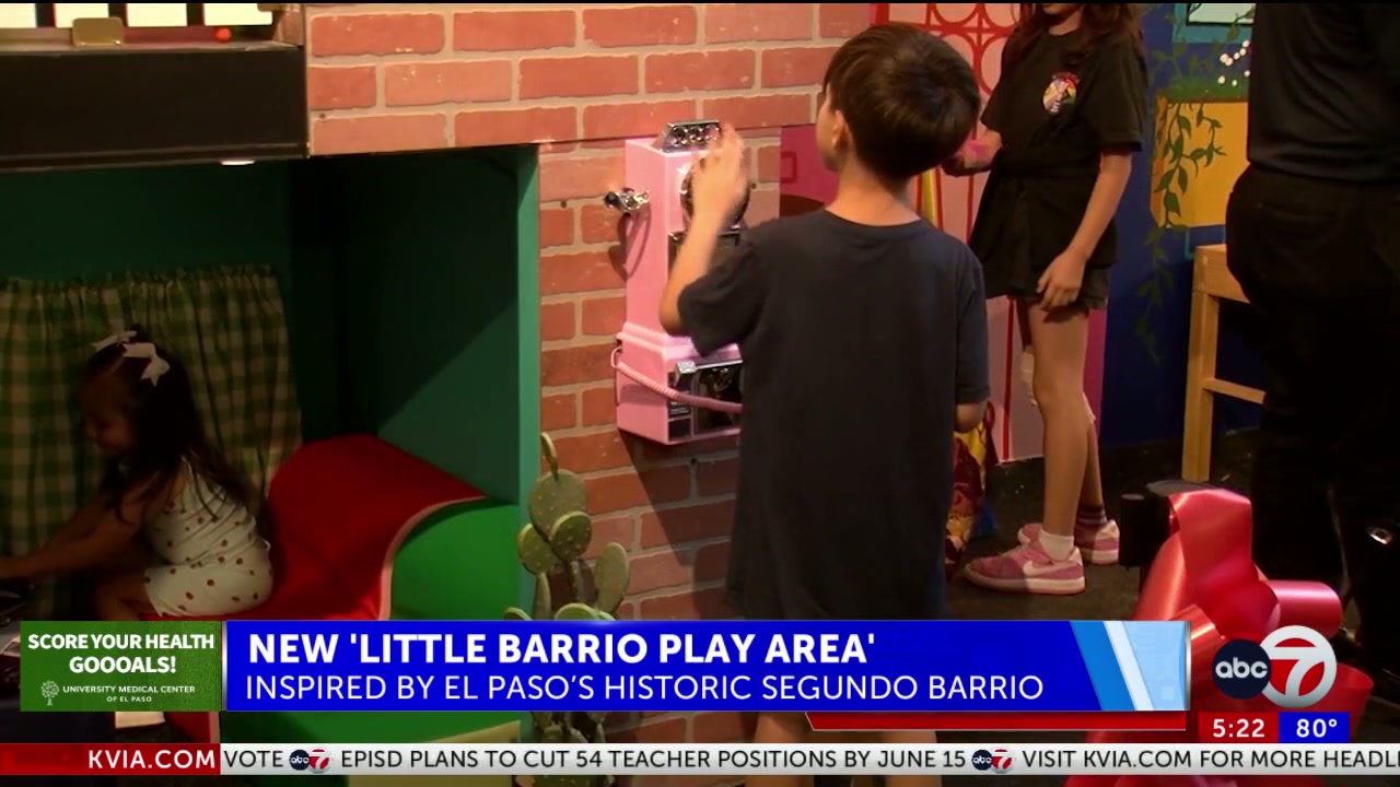 Segundo Barrio neighborhood inspires ‘Little Barrio’ play area at El Paso museum
