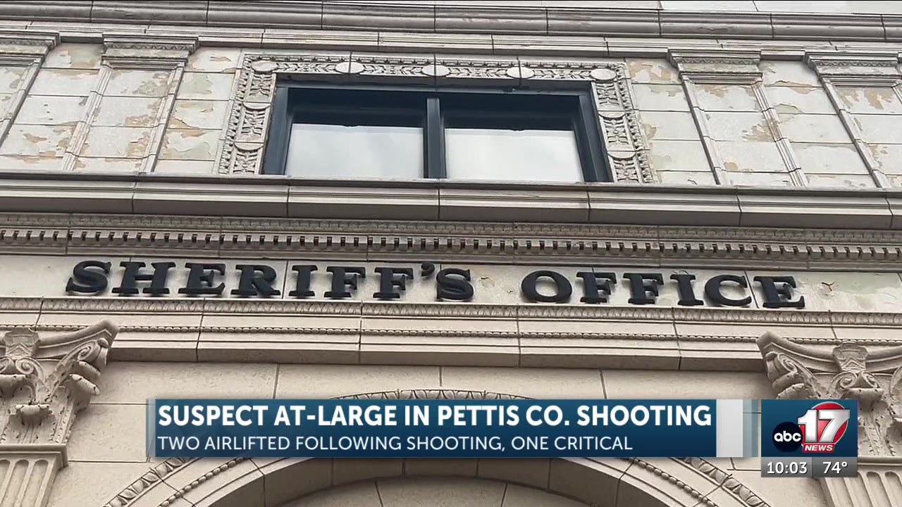Two airlifted after Pettis County shooting; deputies search for juvenile suspect