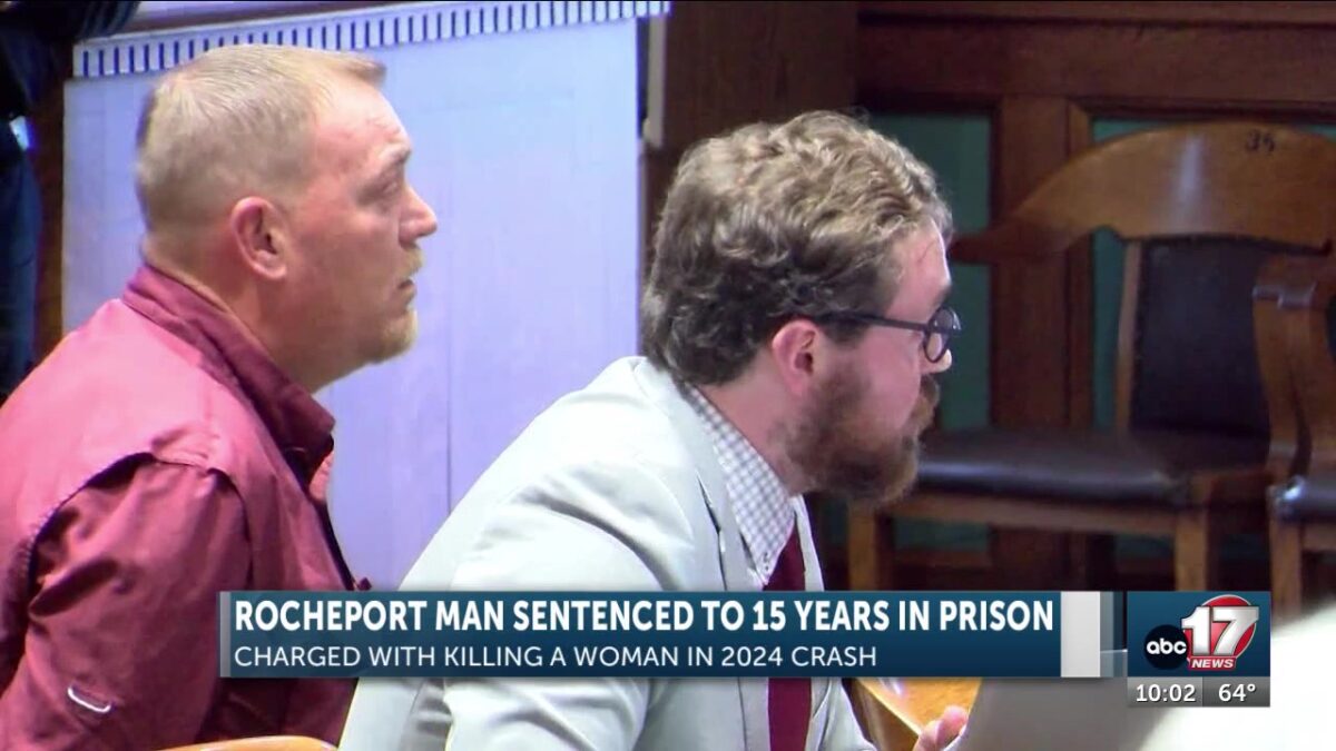 Rocheport man sentenced to 15 years in prison for 2024 manslaughter case