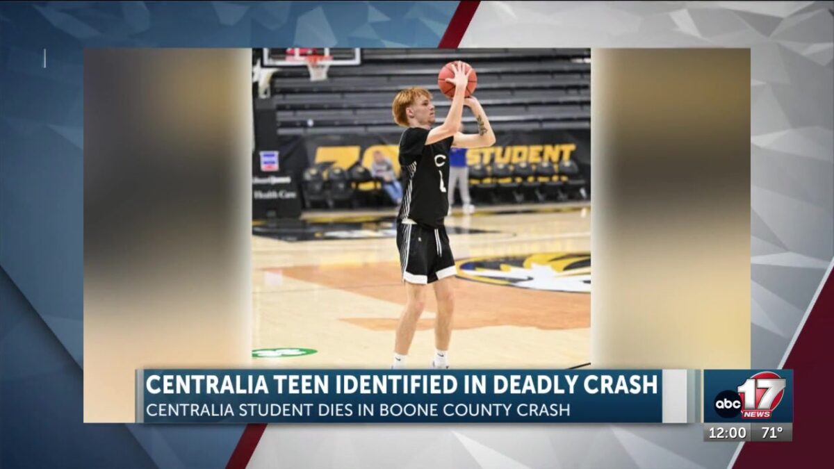 Centralia High School student killed in Boone County crash