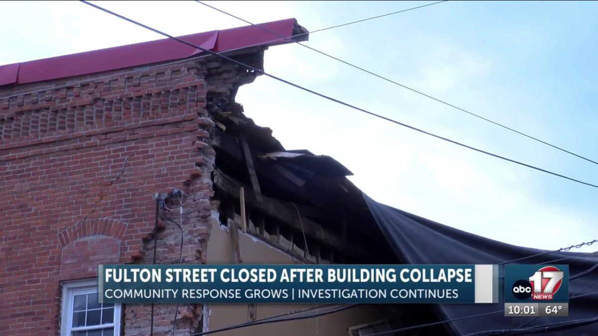 Community response grows after Fulton building collapse