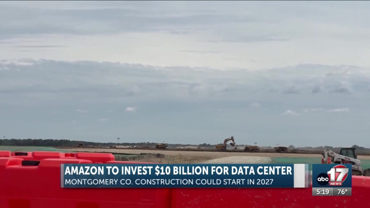 Kehoe: Amazon to invest $10 billion in Montgomery County data center project
