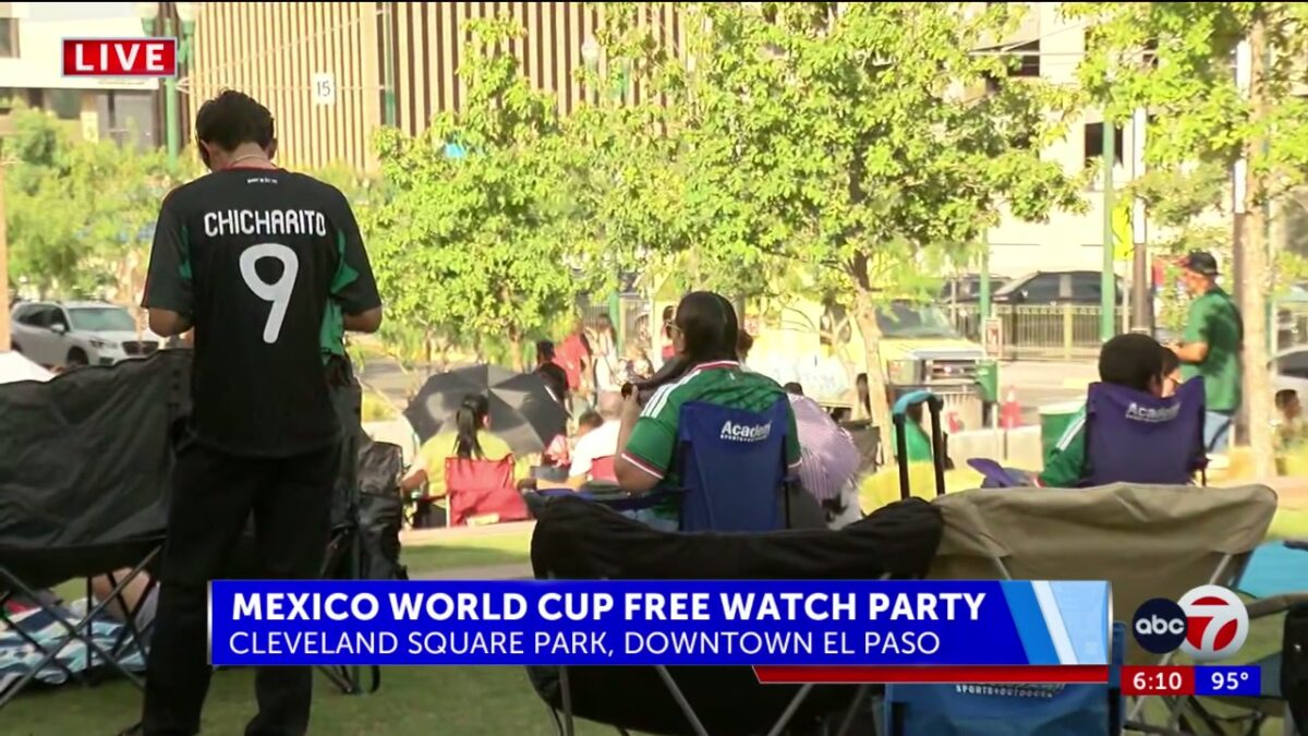 Mexico vs. South Korea free watch party Downtown El Paso