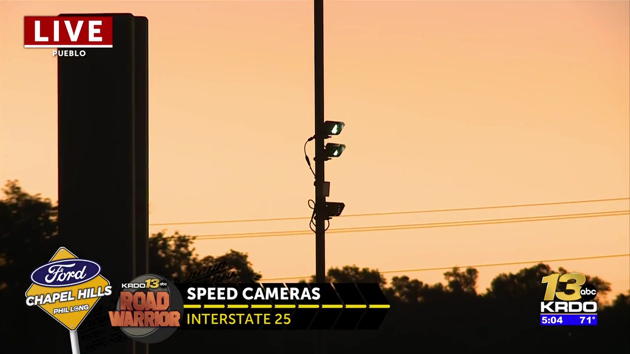 Speed enforcement cameras to go online Tuesday in Pueblo’s Interstate 25 bridge construction work zone