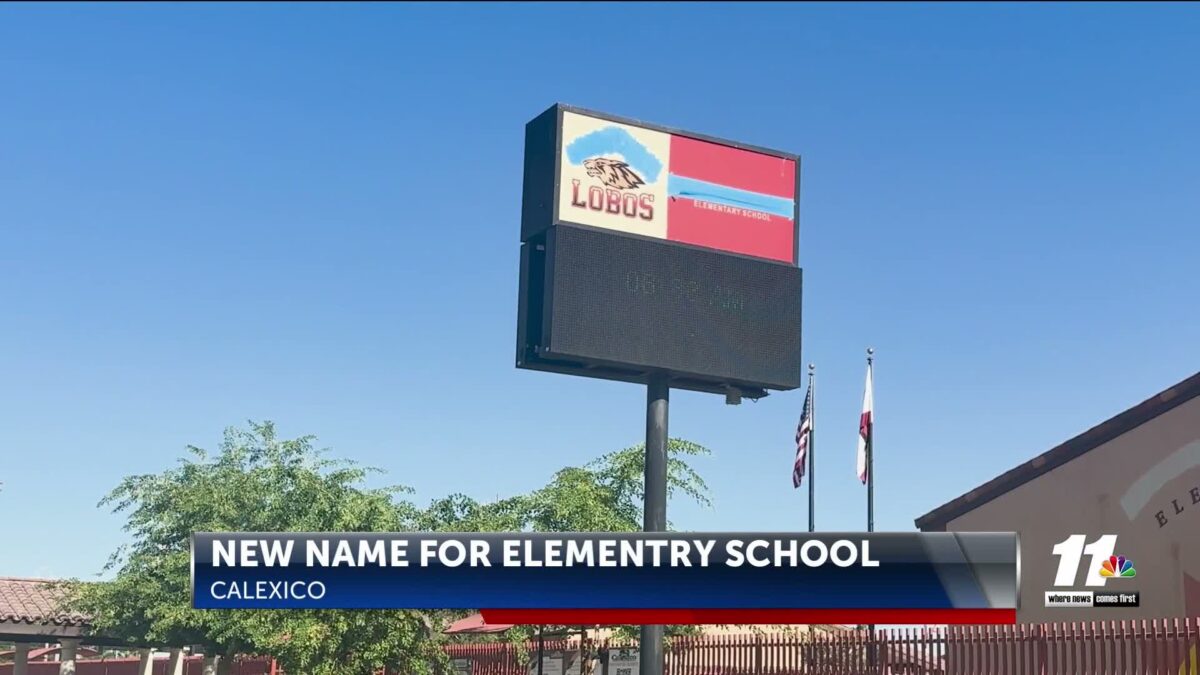 Elementary school named after Cesar Chavez renamed