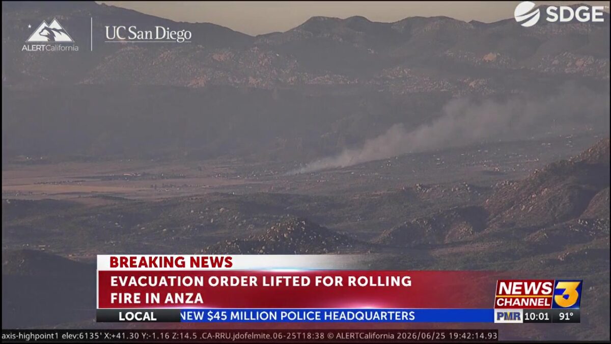 Vegetation fire burns 30 acres in Anza