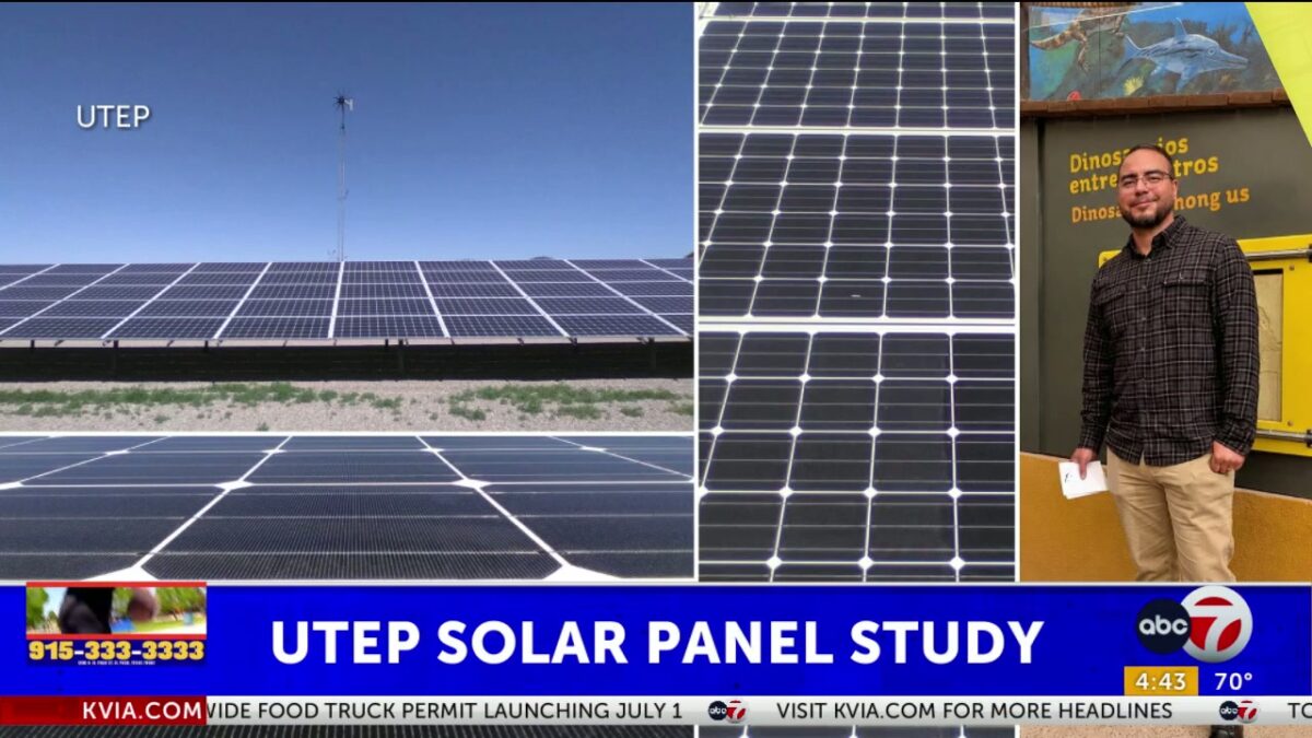 Dusty desert conditions may be better for solar energy