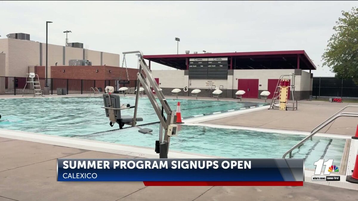 Calexico Recreation Center offering summer program activities