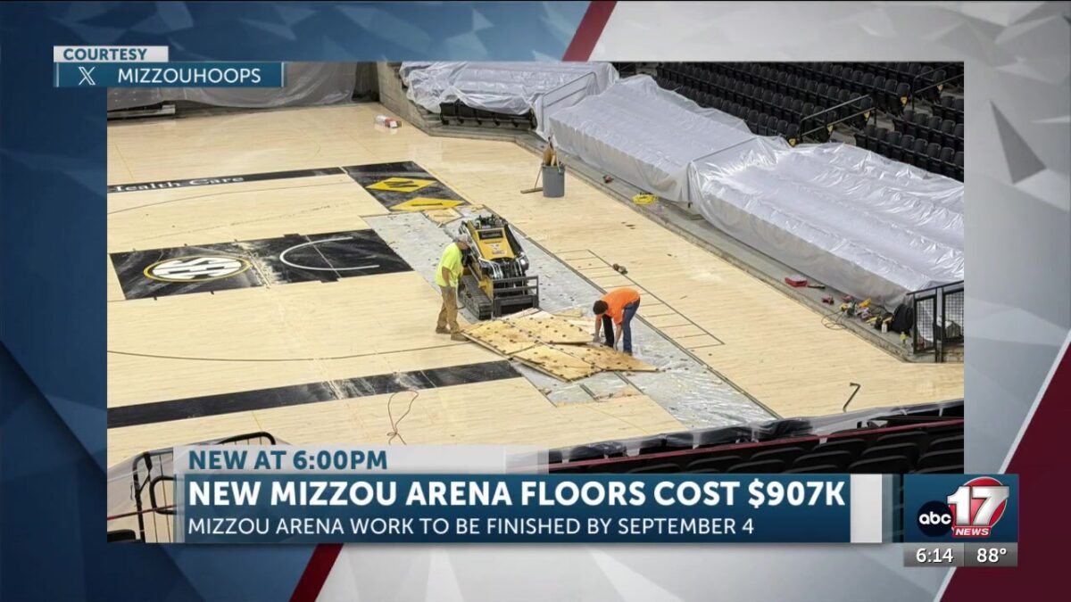 Mizzou Arena floor replacement to cost $907