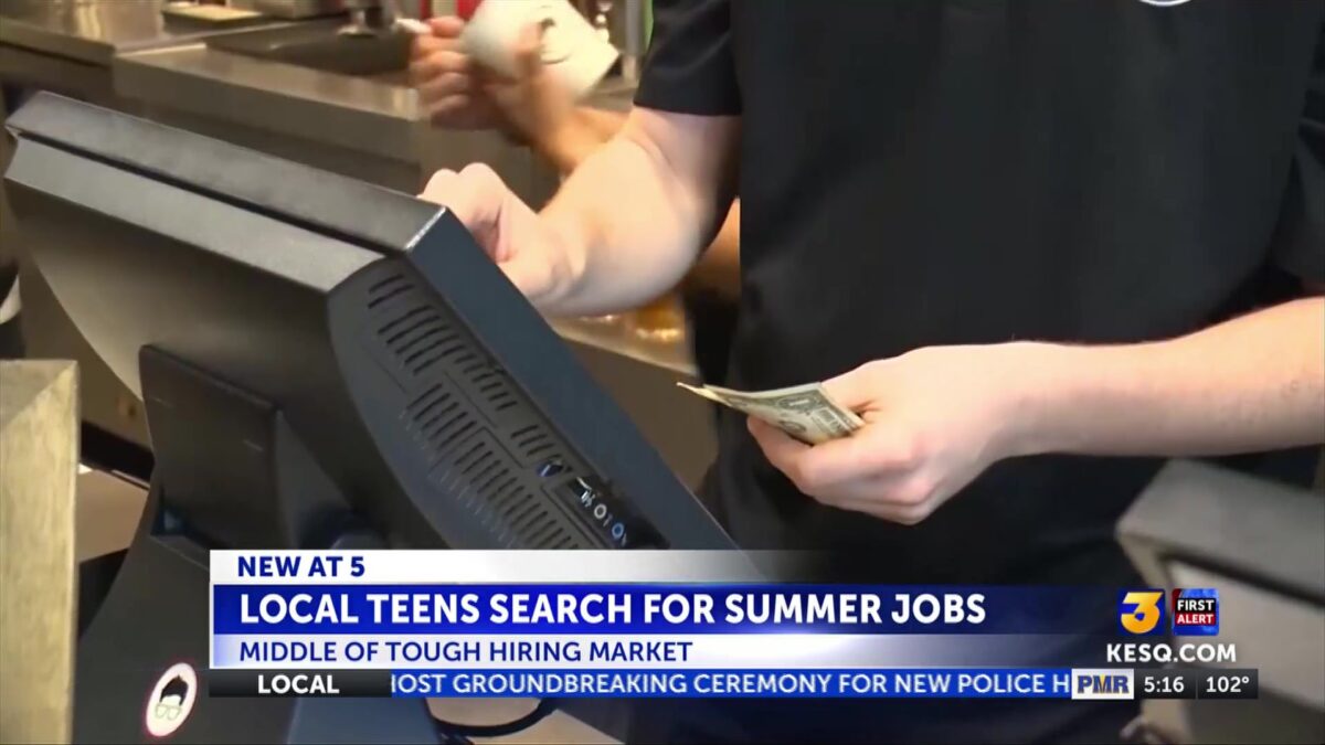 Valley teens search for summer jobs in tough hiring market