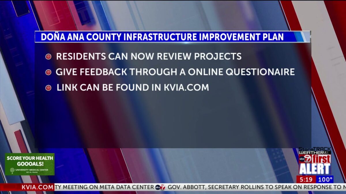 Doña Ana County launches website for proposed project feedback