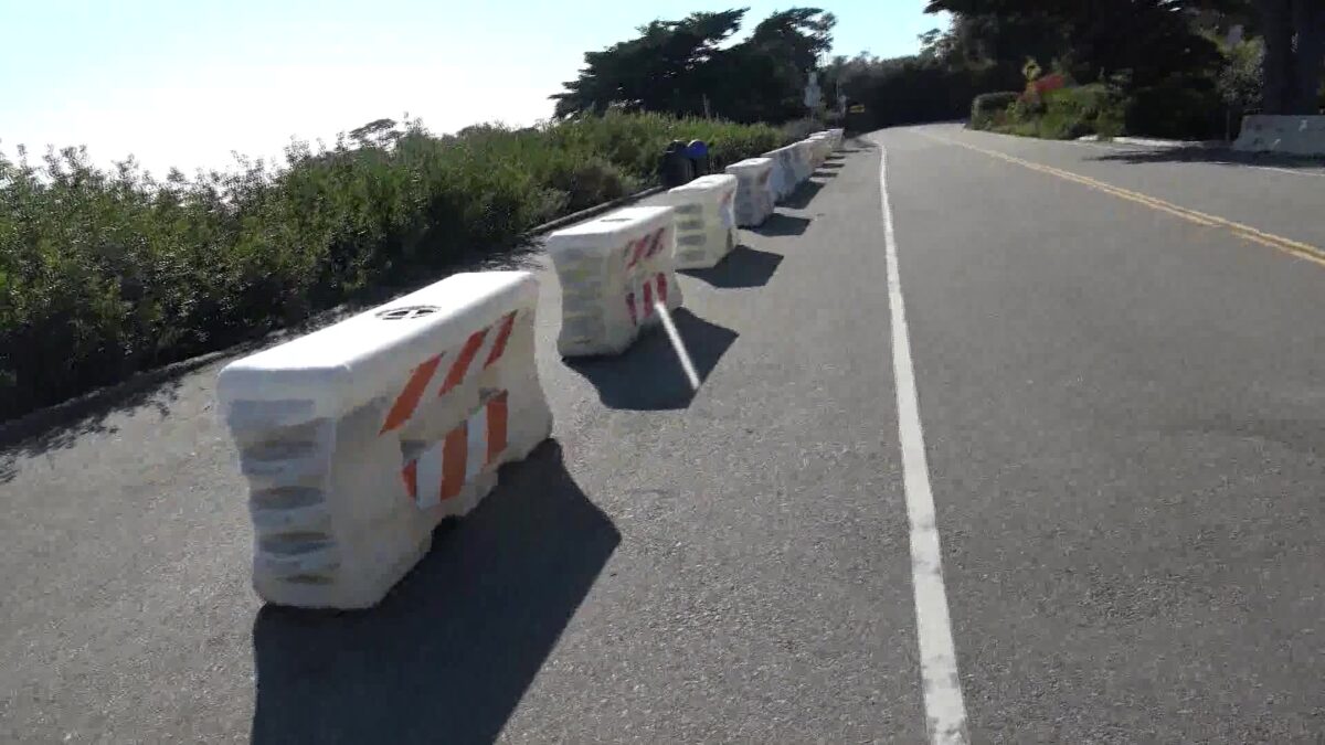 Popular Cliff Drive Overlook Parking Area Closed for 30 Days