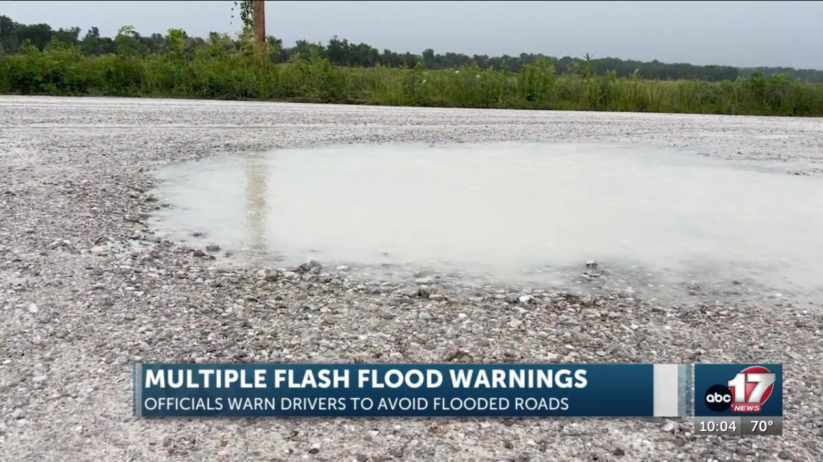 Mid-Missouri residents urged to avoid flooded roads as storms trigger flash flood warnings