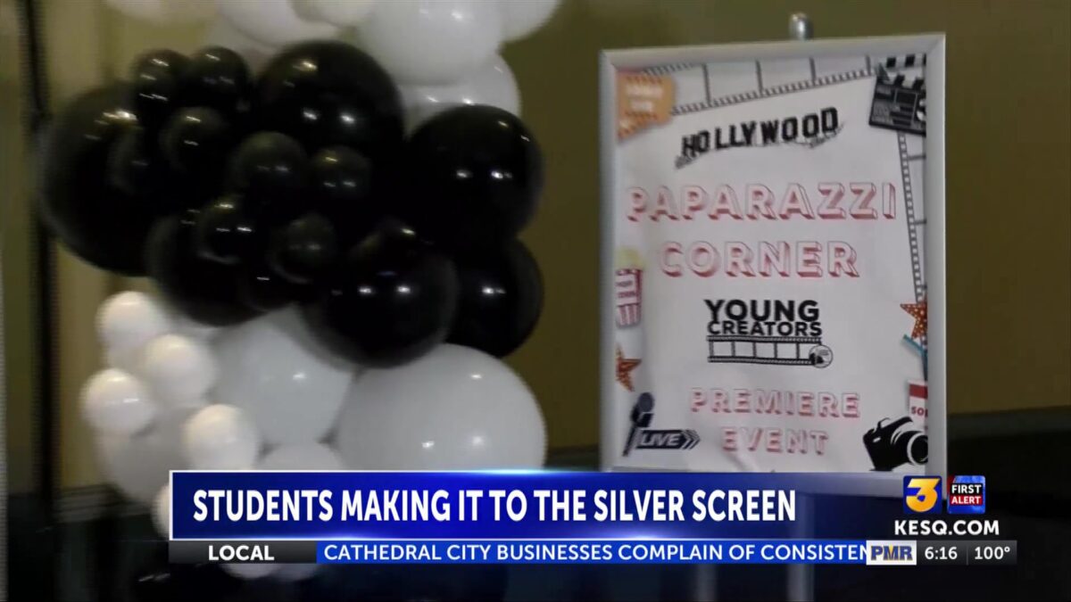 Hundreds of local students see their films on the big screen