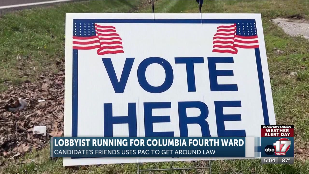 Columbia Fourth Ward candidate juggles being a lobbyist