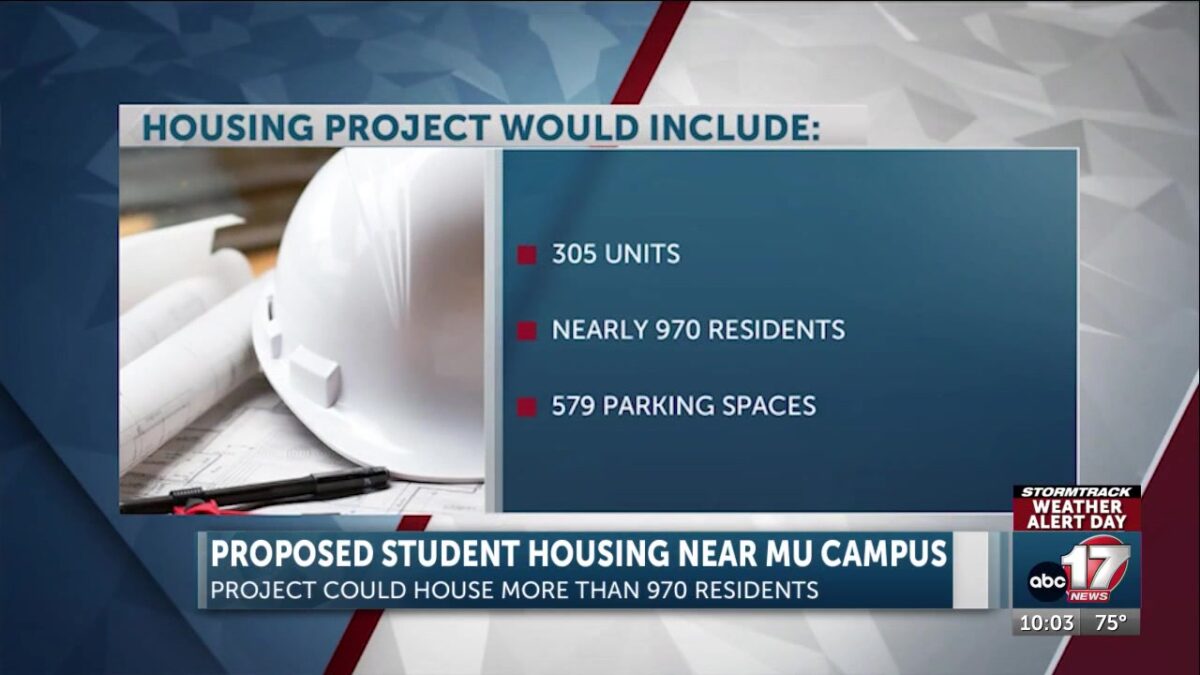 Proposed apartment complex would involve tearing down University Place Apartments