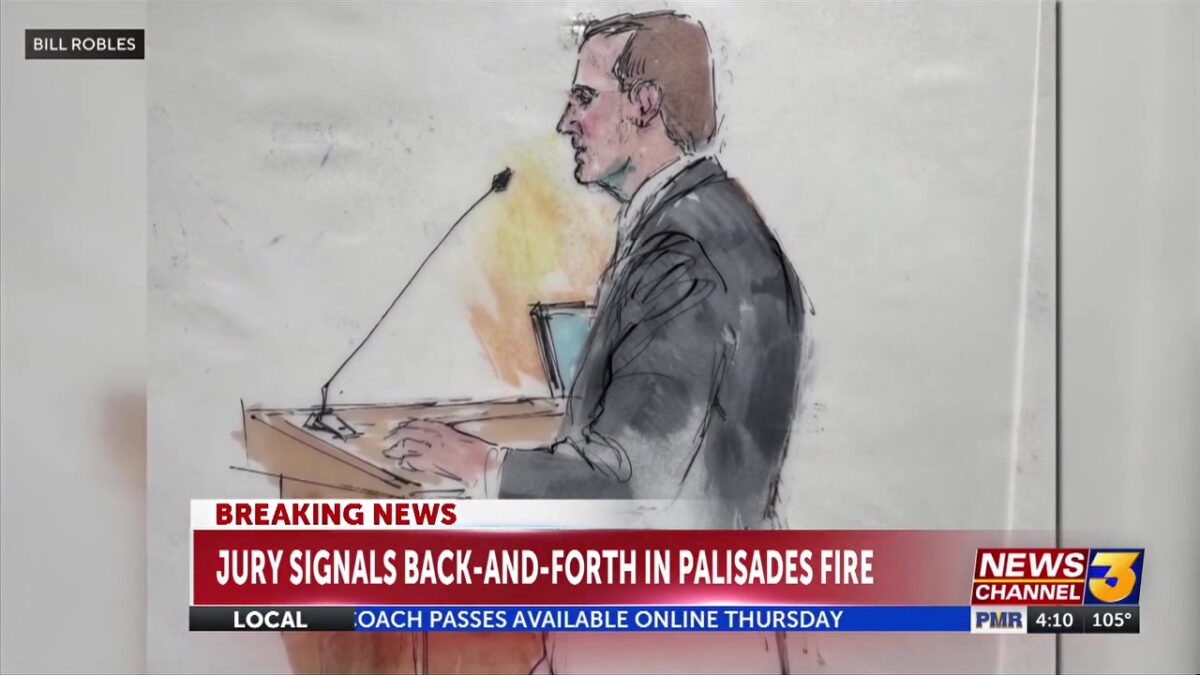 Jury deadlocked in trial of man accused of starting Palisades Fire