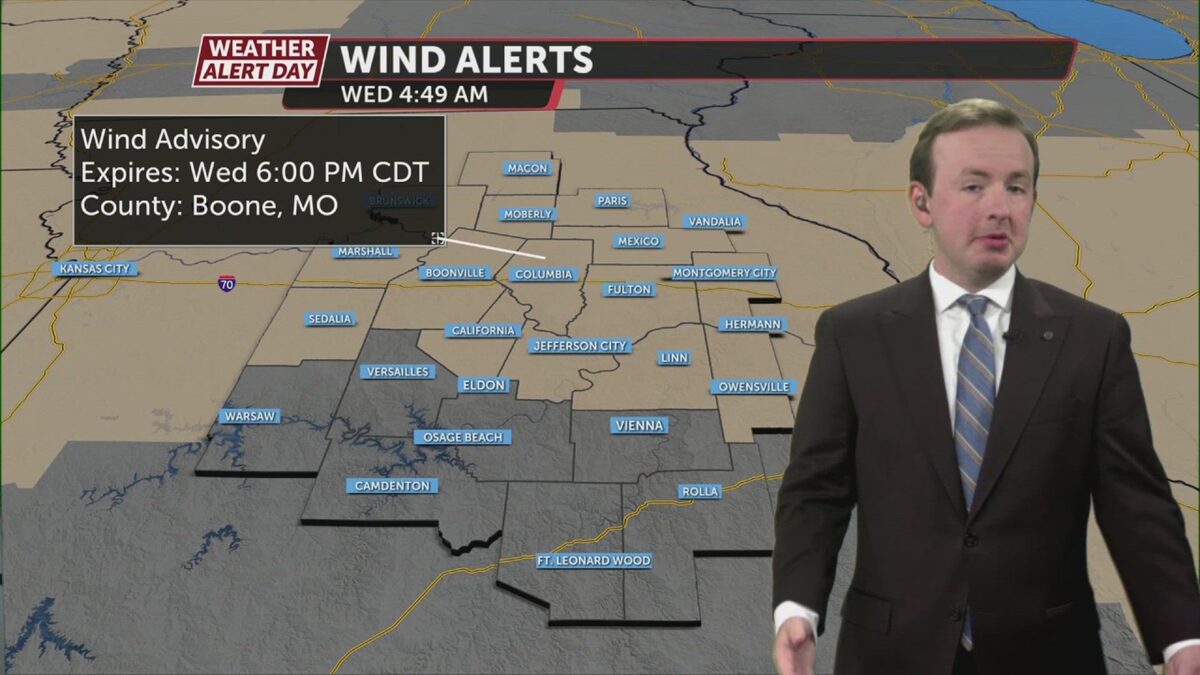 Weather Alert Day: Severe storms developing