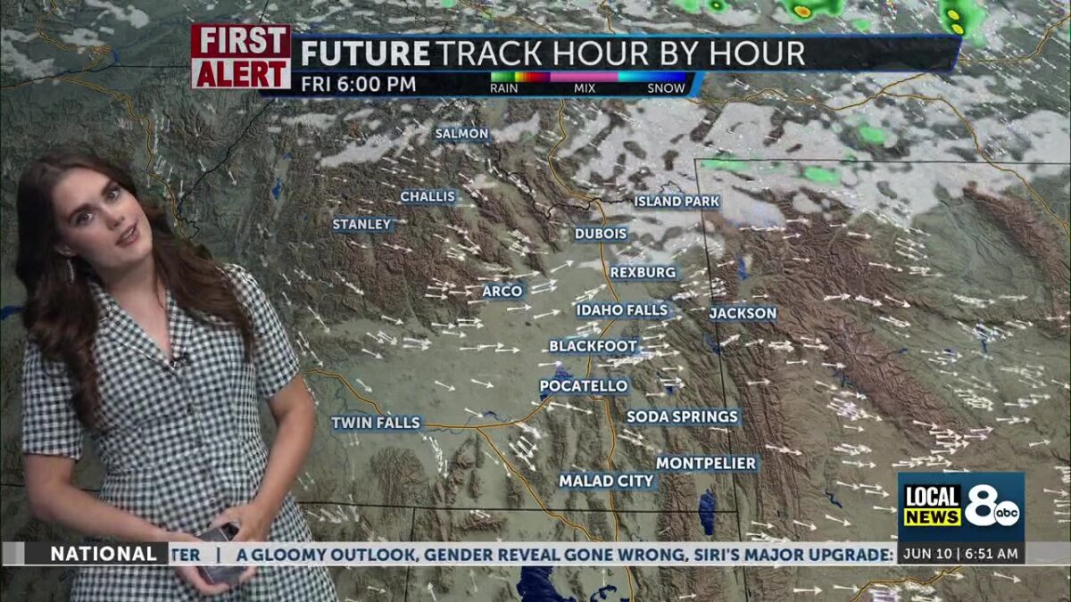 Windy Wednesday and cooler temperatures at midweek point