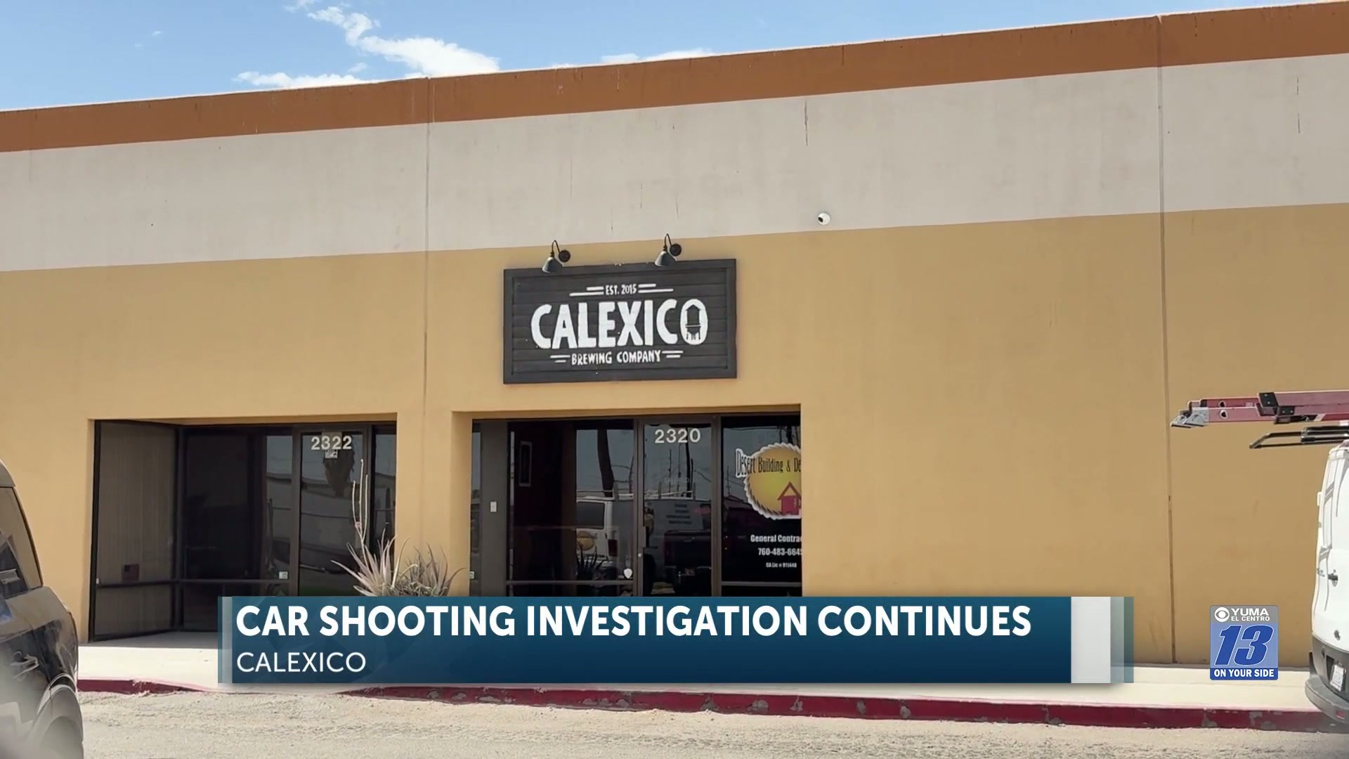Car shooting investigation in Calexico continues