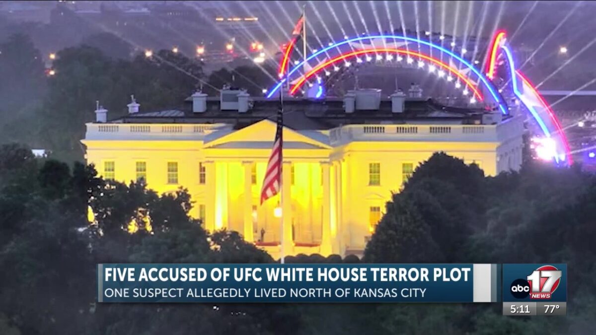 Northwest Missouri man charged with conspiracy to commit murder at White House UFC Freedom 250 event