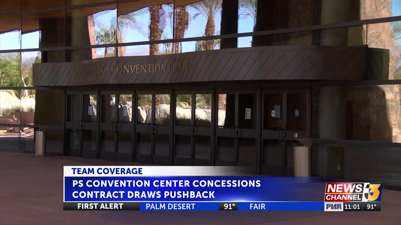 Palm Springs considers new Convention Center food service contract amid vendor concerns